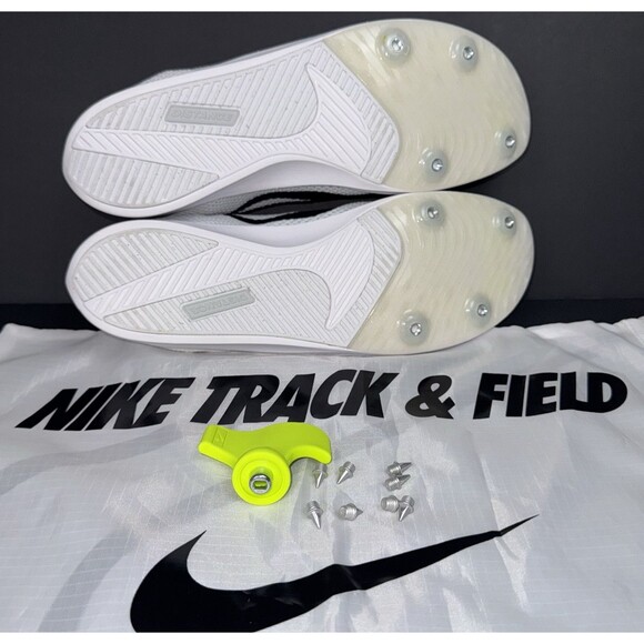 Nike Zoom Rival Distance Mens 10.5 Track & Field Running Cleats Sneaker 8 Spikes - Picture 5 of 8